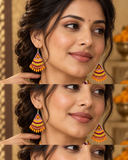 Kesariya Utsav Handcrafted Choker Set