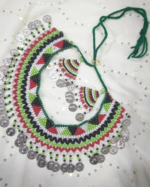 Tribal / Traditional Beaded Jewellery Set