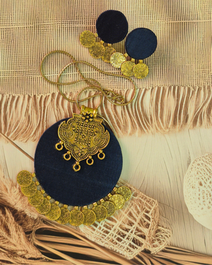 Fabric Necklace Set