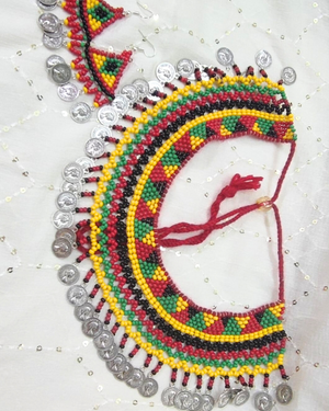 Tribal / Traditional Beaded Jewellery Set