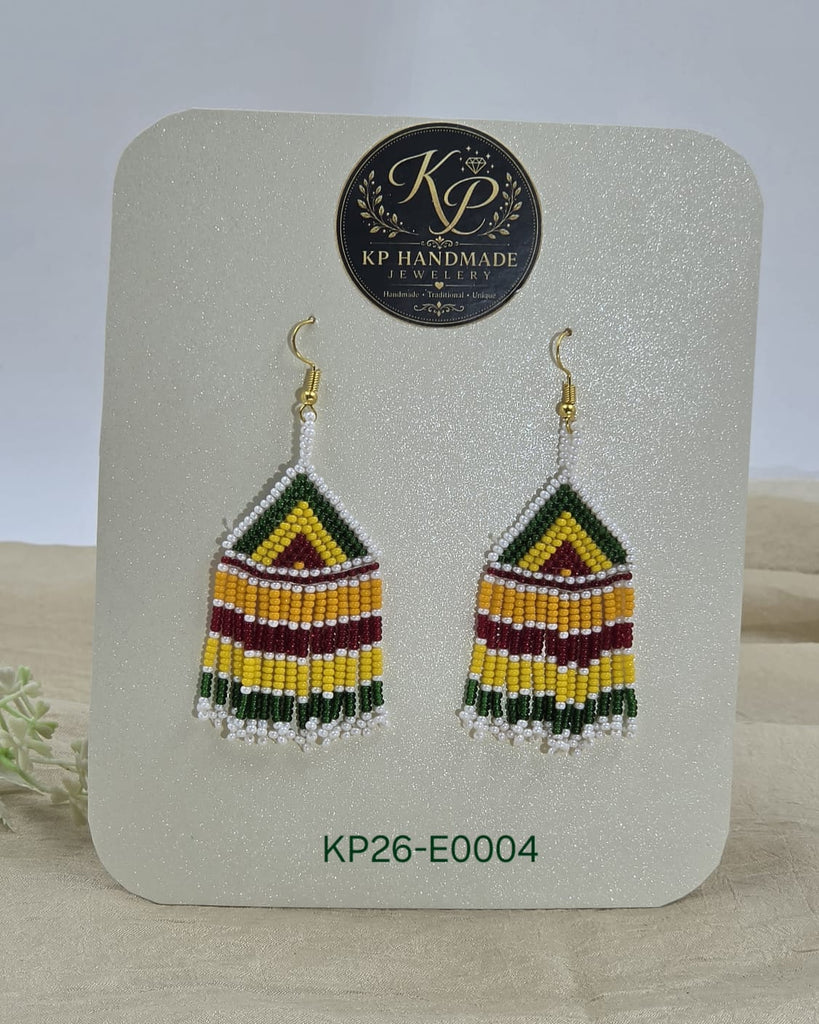 RangTarang Handmade Beaded Earrings